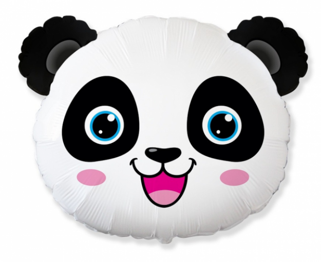 Obrázok z Fóliový balónik hlava - Panda 61 cm