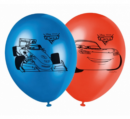 Obrázek Latexové balonky Cars 3 - 23 cm - 8 ks