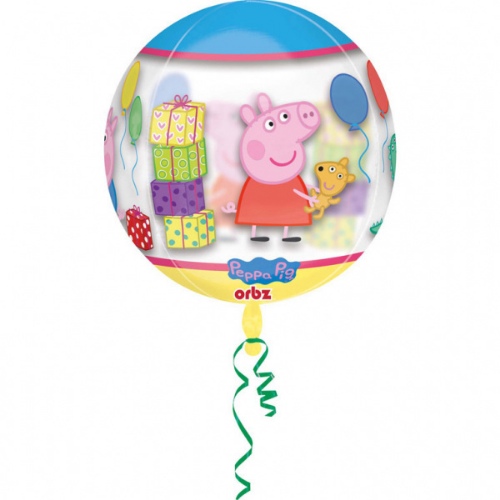 Levně Foliový balonek Orbz prasátko Peppa - 38 x 40 cm