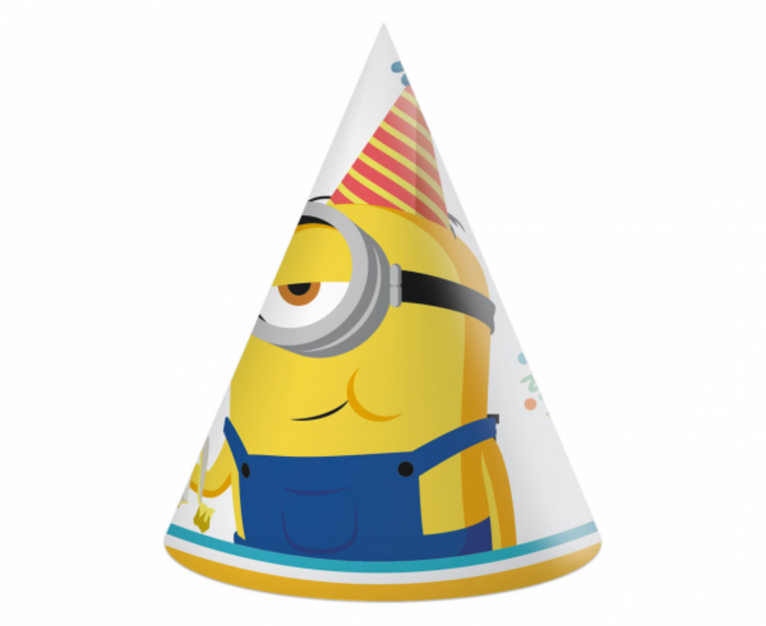 Party papírové čepičky Mimoni 2 - 6 ks