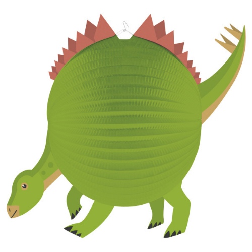 Levně Lampion kulatý Happy Dino 25 cm