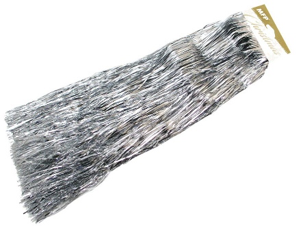 Obrázek Lameta vánoční stříbrná metal