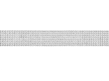 Obrázok z Ozdobná dekorácia štrasová páska 4 x 900 cm