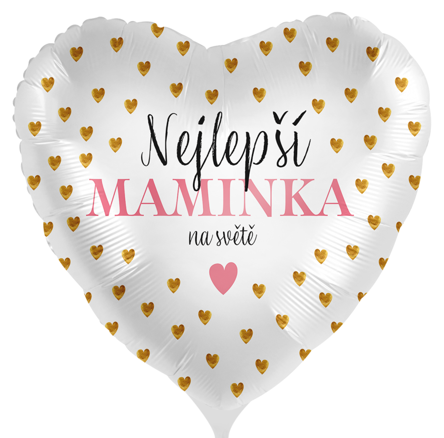 Foliový balonek Nejlepší maminka na světě CZ 43 cm