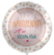 Obrázek Foliový balonek Krásné narozeniny CZ 43cm