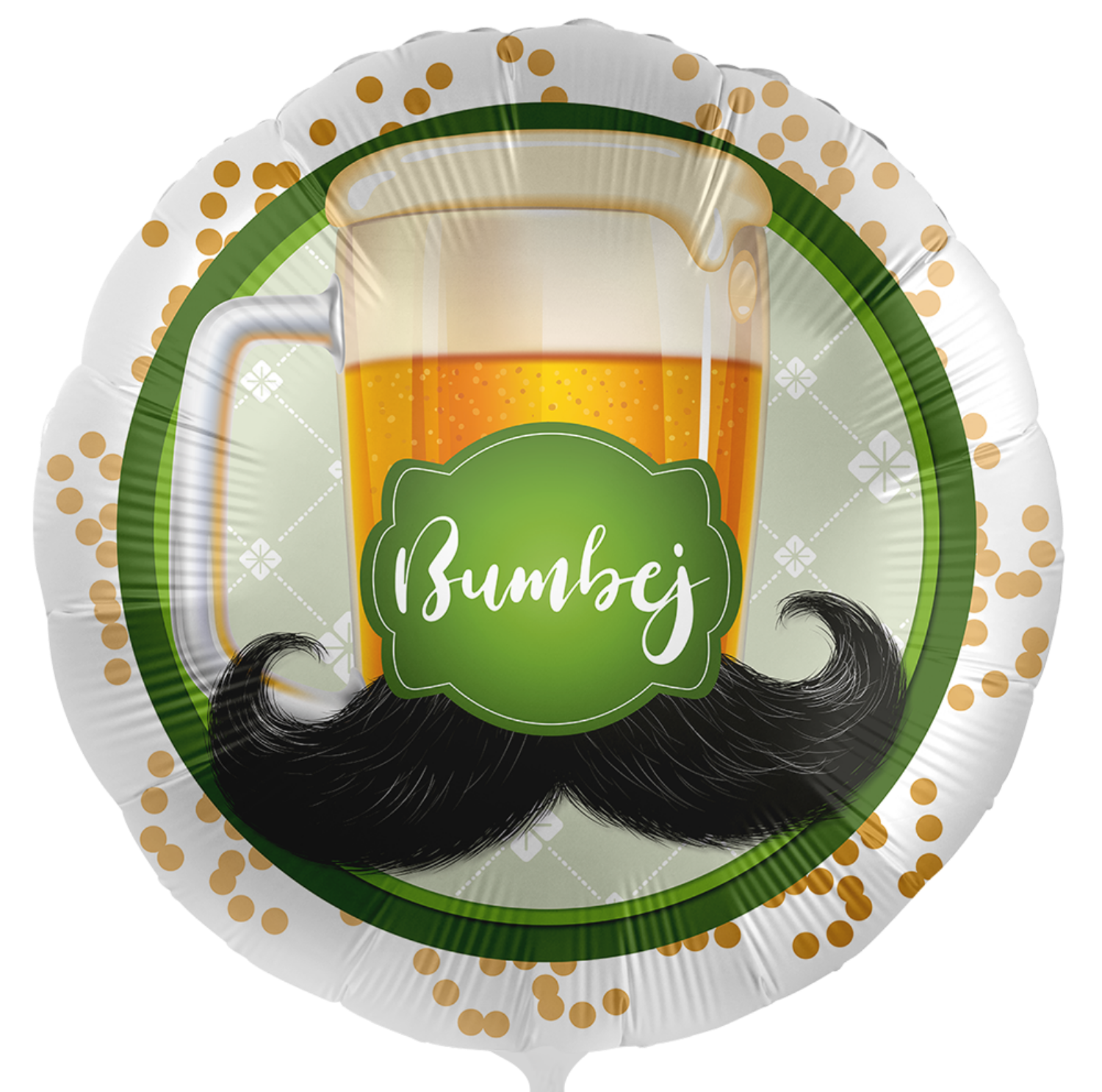 Foliový balonek pro pivaře - Bumbej CZ - 43cm