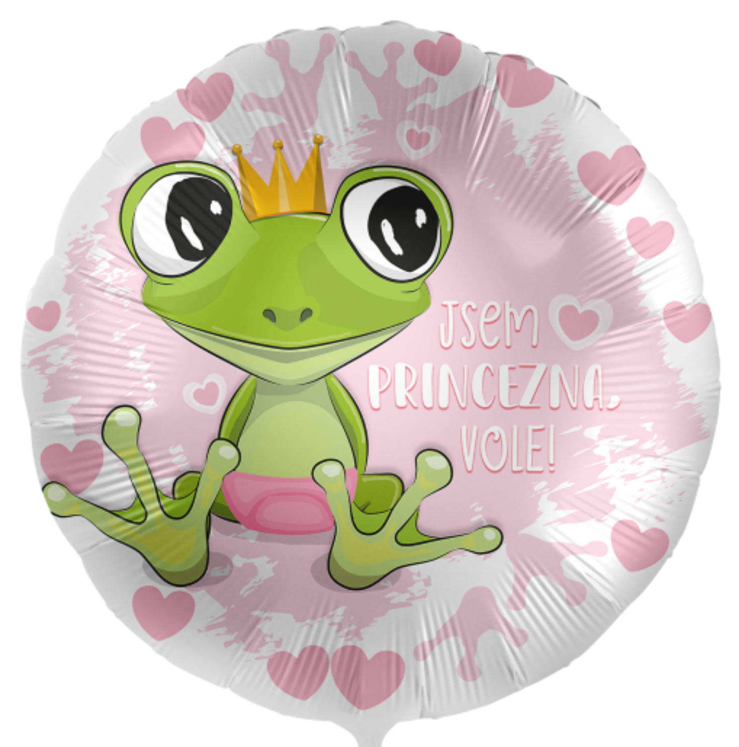Foliový balonek Jsem Princezna vole CZ - 43cm