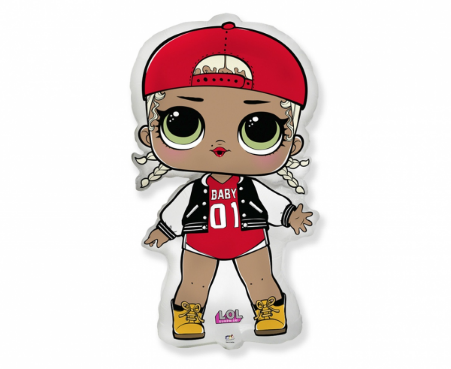 Foliový balonek LOL Surprise - MC Swag 94 cm