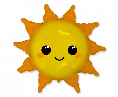 Levně Foliový balonek sluníčko 60 cm
