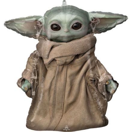 Picture of Foliový balonek Star Wars Mandalorian - Baby yoda Grogu 66 cm