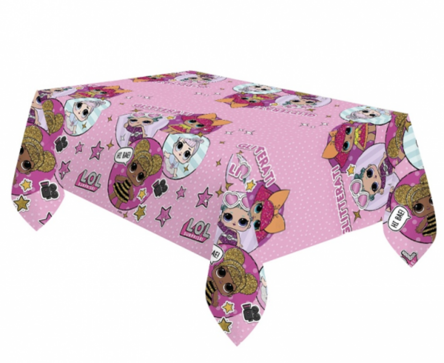 Plastový ubrus Lol Surprise 120 x 180 cm