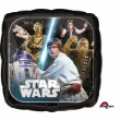 Obrázok z Fóliový balónik štvorec - Star Wars Classic 43 cm