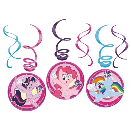 Obrázek Závěsné spirály My little Pony 12 ks