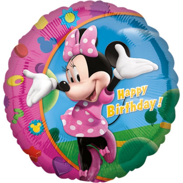 Obrázok z Fóliový balónik Minnie Mouse Clubhouse 43 cm
