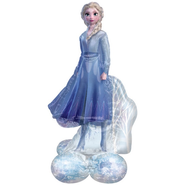 Obrázok z AirLoonz - stojaci obrí balónik Frozen 2 - Elsa - 137 cm