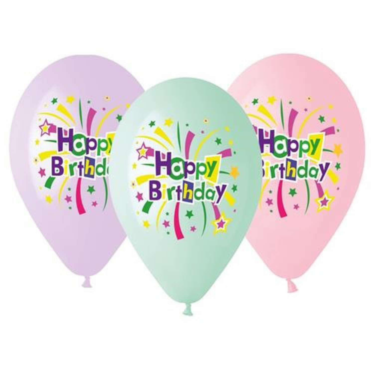 Levně Balonky Happy Birthday 33 cm