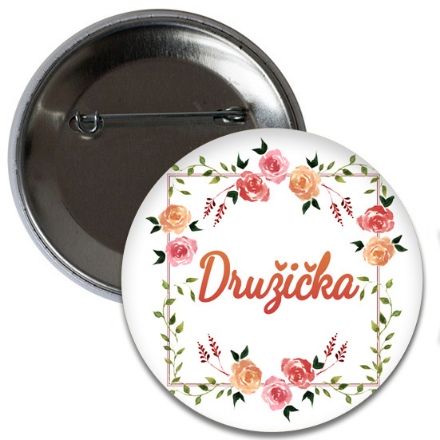 Picture of Placka Družička - květinová 6 cm