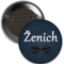 Obrázok z Placka Ženích - Modrá 6 cm