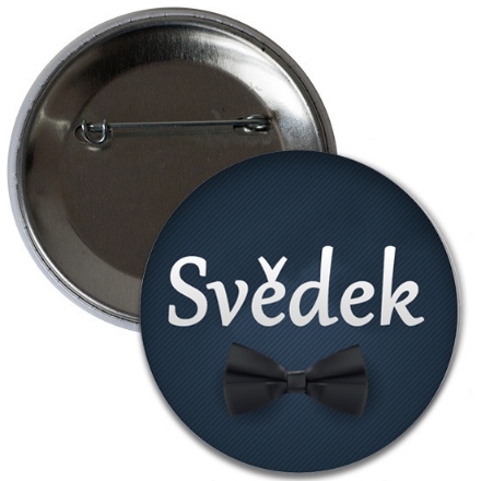 Obrázok z Placka Svedok - Modrá 6 cm