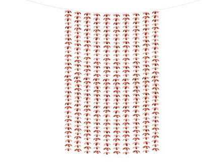 Obrázek Rose gold party závěs KVĚTY 100 x 210 cm