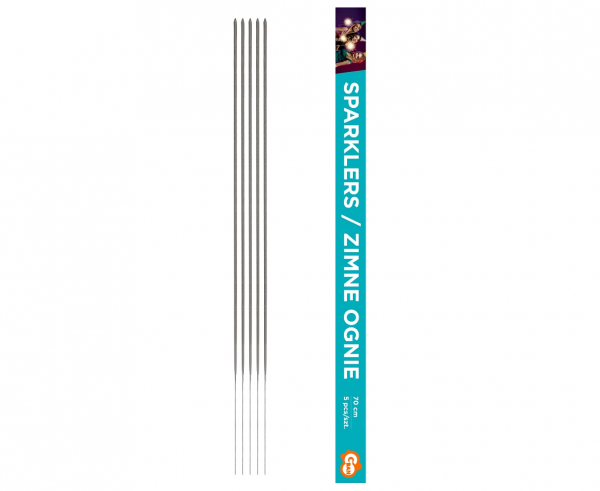 Prskavky 70 cm - 5 ks