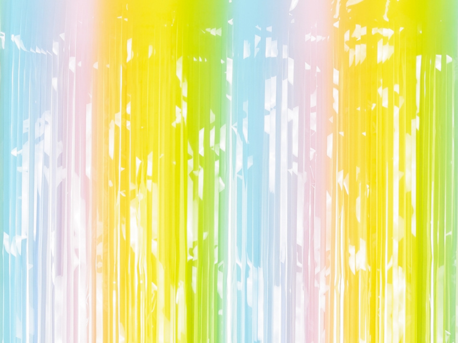 Duhový party závěs 100 x 195 cm