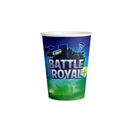 Obrázok z EKO Papierové kelímky Battle Royal 8 ks