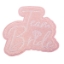 Obrázek Nažehlovací odznáček růžový Team Bride 10 x 8 cm - 6 ks