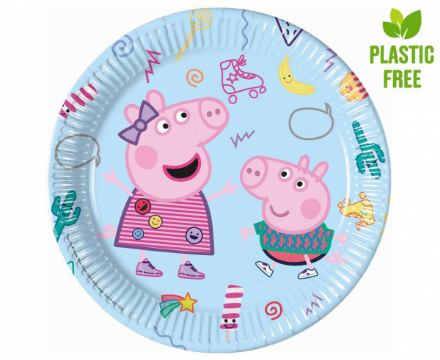 Picture of EKO Papírové talíře prasátko Peppa 23 cm - 8 ks