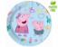 Obrázok z EKO Papierové taniere prasiatko Peppa 23 cm - 8 ks