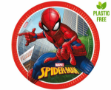 Obrázek EKO Papírové talíře Spiderman Crime Fighter 23 cm - 8 ks