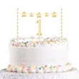 Obrázok z Dekorácia na tortu Ombre - 1st Birthday 19 cm