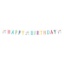 Obrázok z Party nápis Rainbow Confetti - Happy Birthday 180 x 14 cm