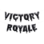 Obrázek Nafukovací nápis Victory Royale Fortnite Original - 19 x 400 cm