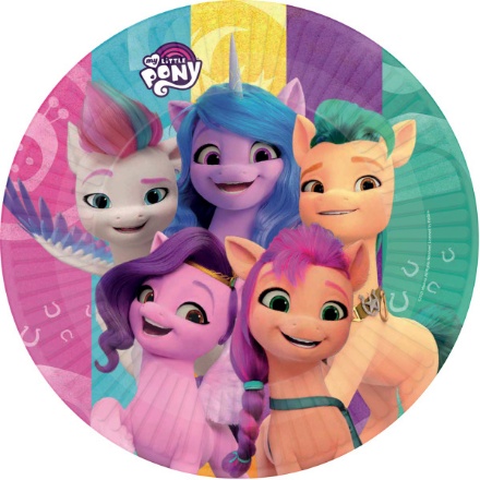 Obrázek EKO Papírové talíře My little Pony - New Generation 23 cm