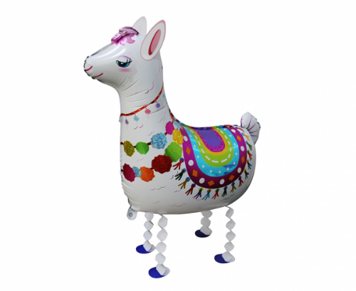 Chodiaci balónik mini Lama - 75 cm