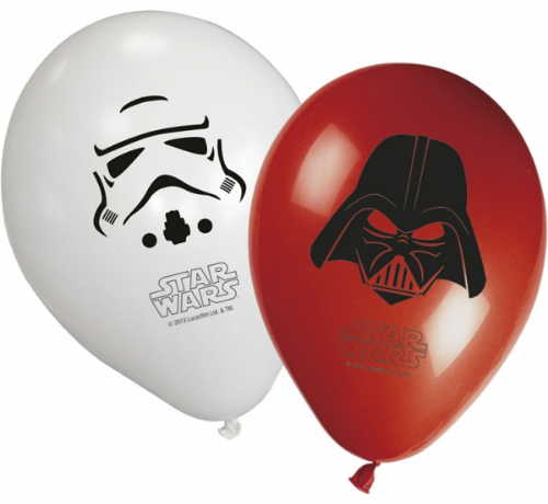 Levně Latexové balonky Star Wars 27 cm - 8 ks