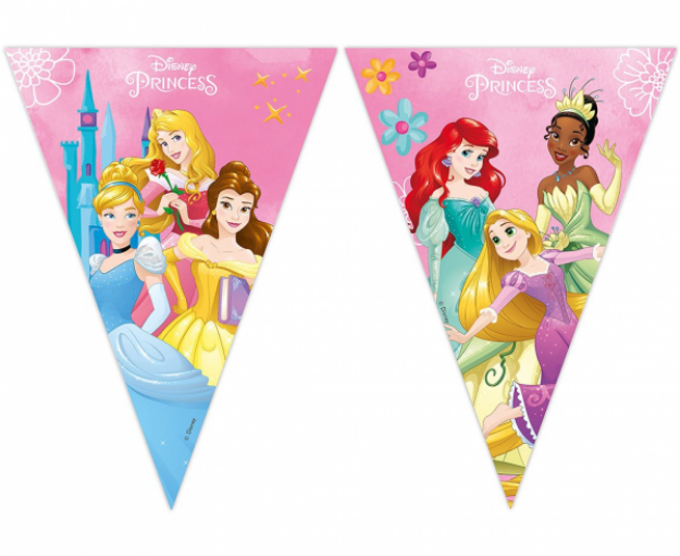 Obrázek z Vlaječková girlanda Disney princess 
