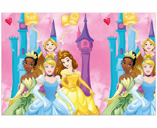 Levně Plastový ubrus Disney Princess 120 x 180 cm