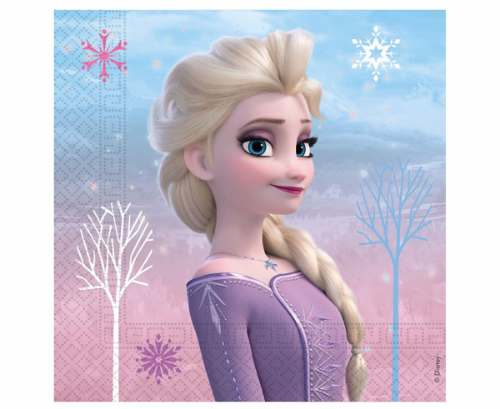 Levně Papírové ubrousky Frozen 2 - Wind spirit 20 ks