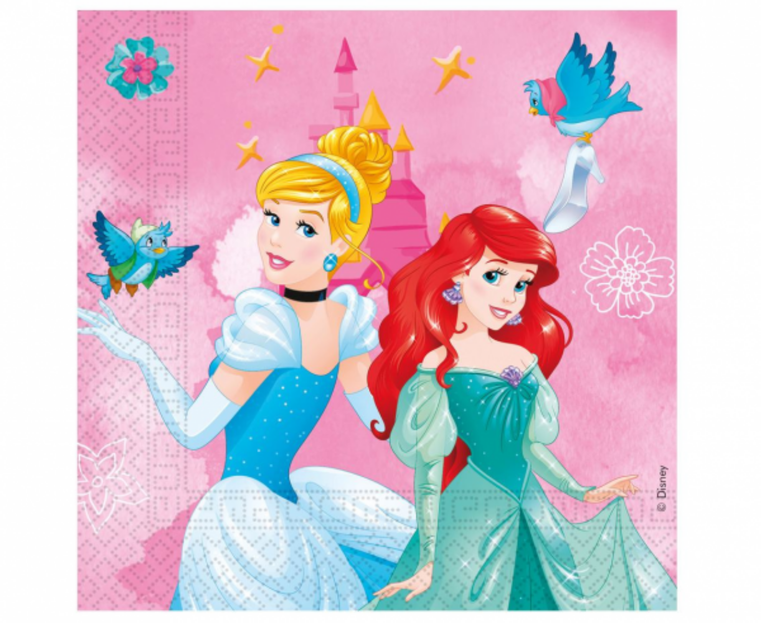 Levně Papírové ubrousky Disney Princess 20 ks