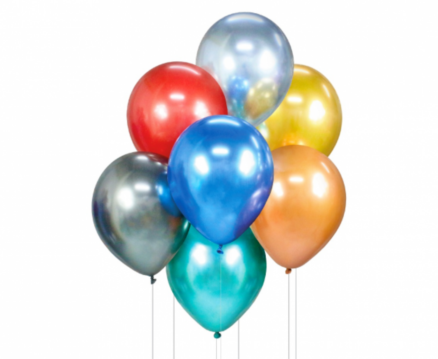 Levně Balonkový buket Mix barev - 7 ks