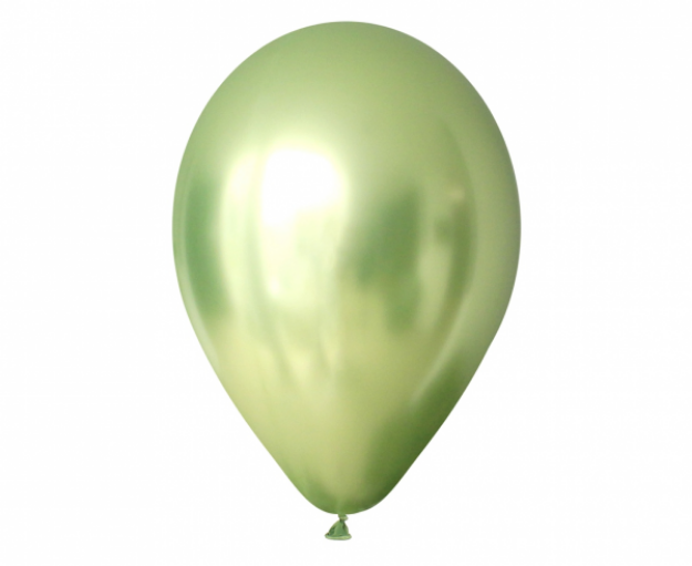 Obrázek z Dekorační chromový balonek Olivový - 30 cm 