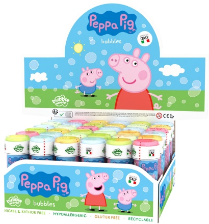 Obrázek Bublifuk Prasátko Peppa - 60ml