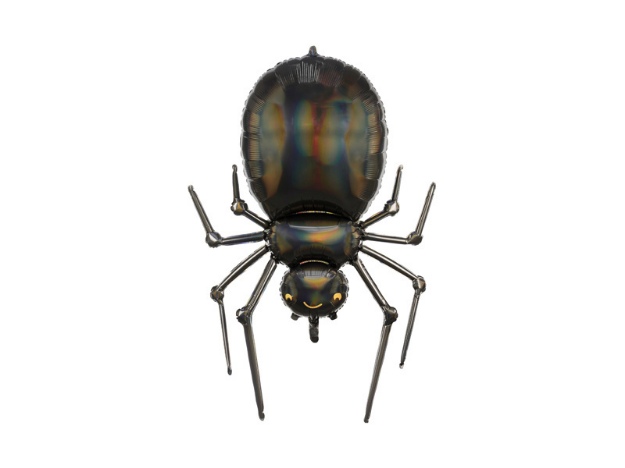 Obrázek z Foliový balonek černý pavouk 60 x 101 cm 