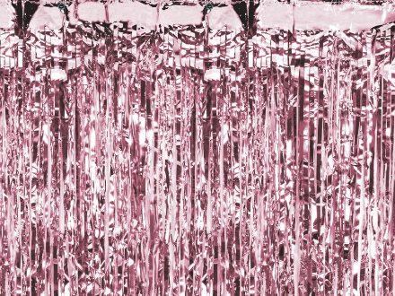 Obrázek Party závěs rose gold 90 x 250 cm