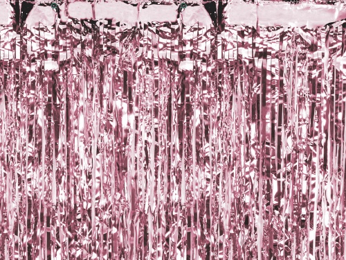 Levně Party závěs rose gold 90 x 250 cm