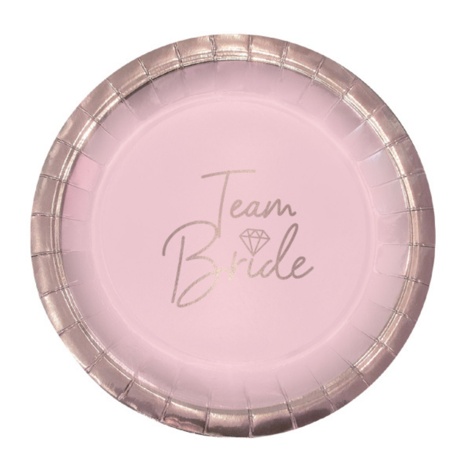 Levně Papírové talíře Team Bride