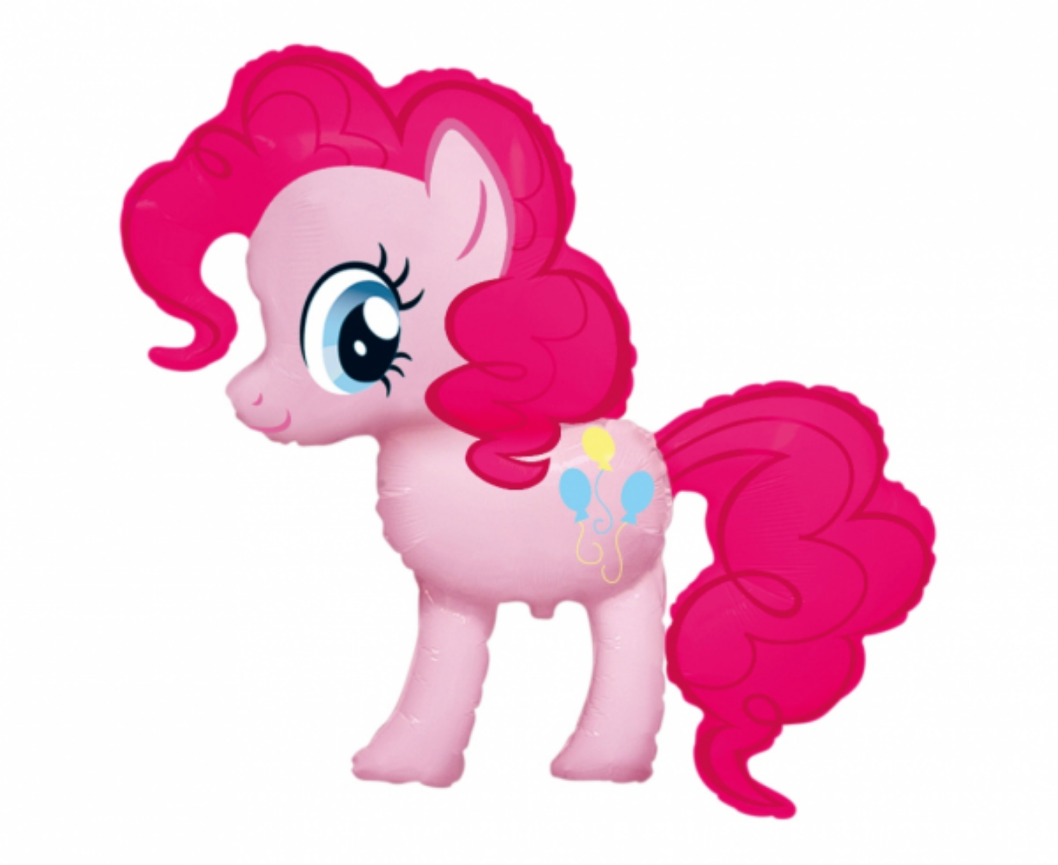Levně Fóliový balonek My Little Pony – Pinkie Pie, 92 × 104 cm