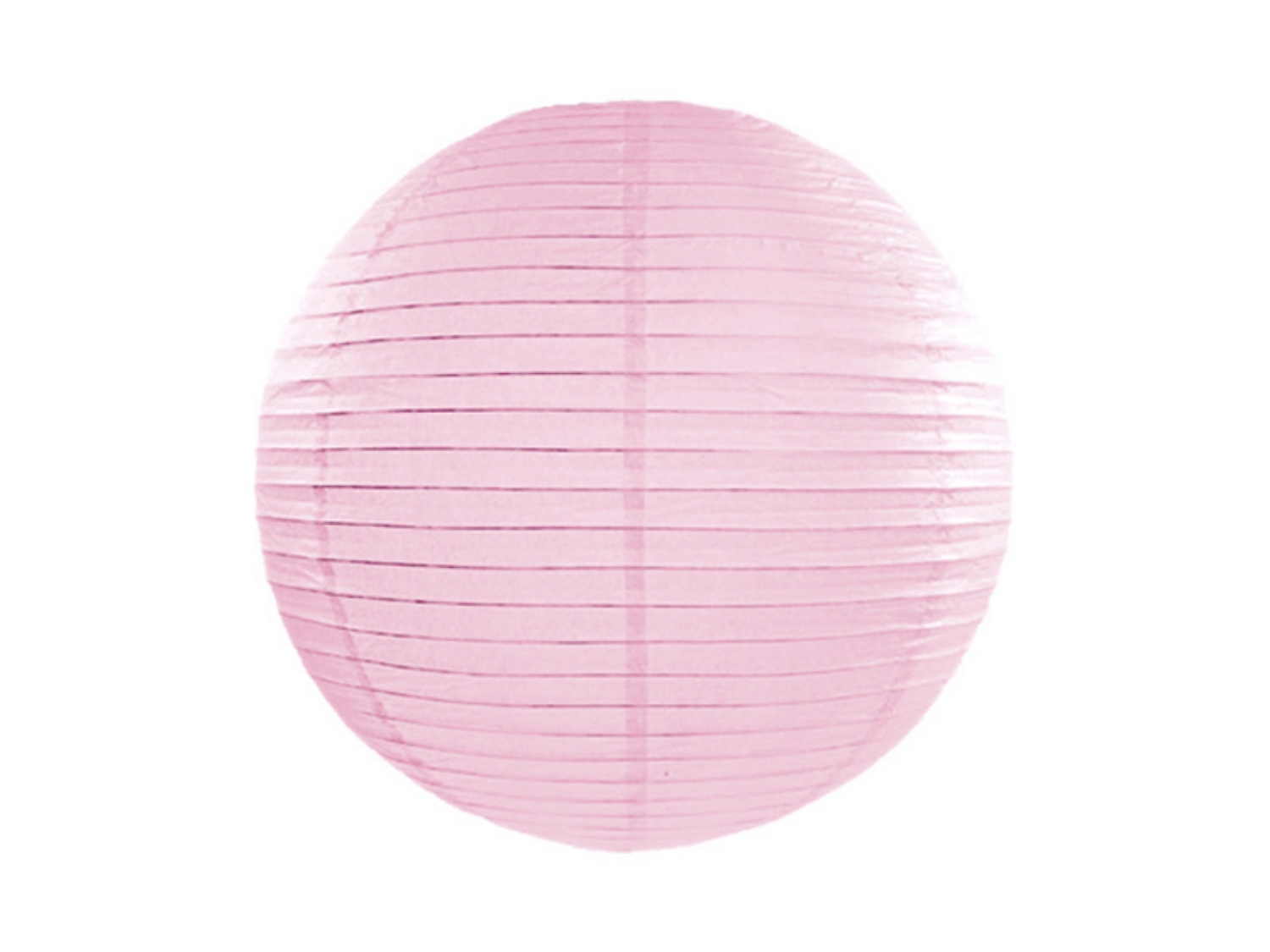 Lampion kulatý 25 cm růžový